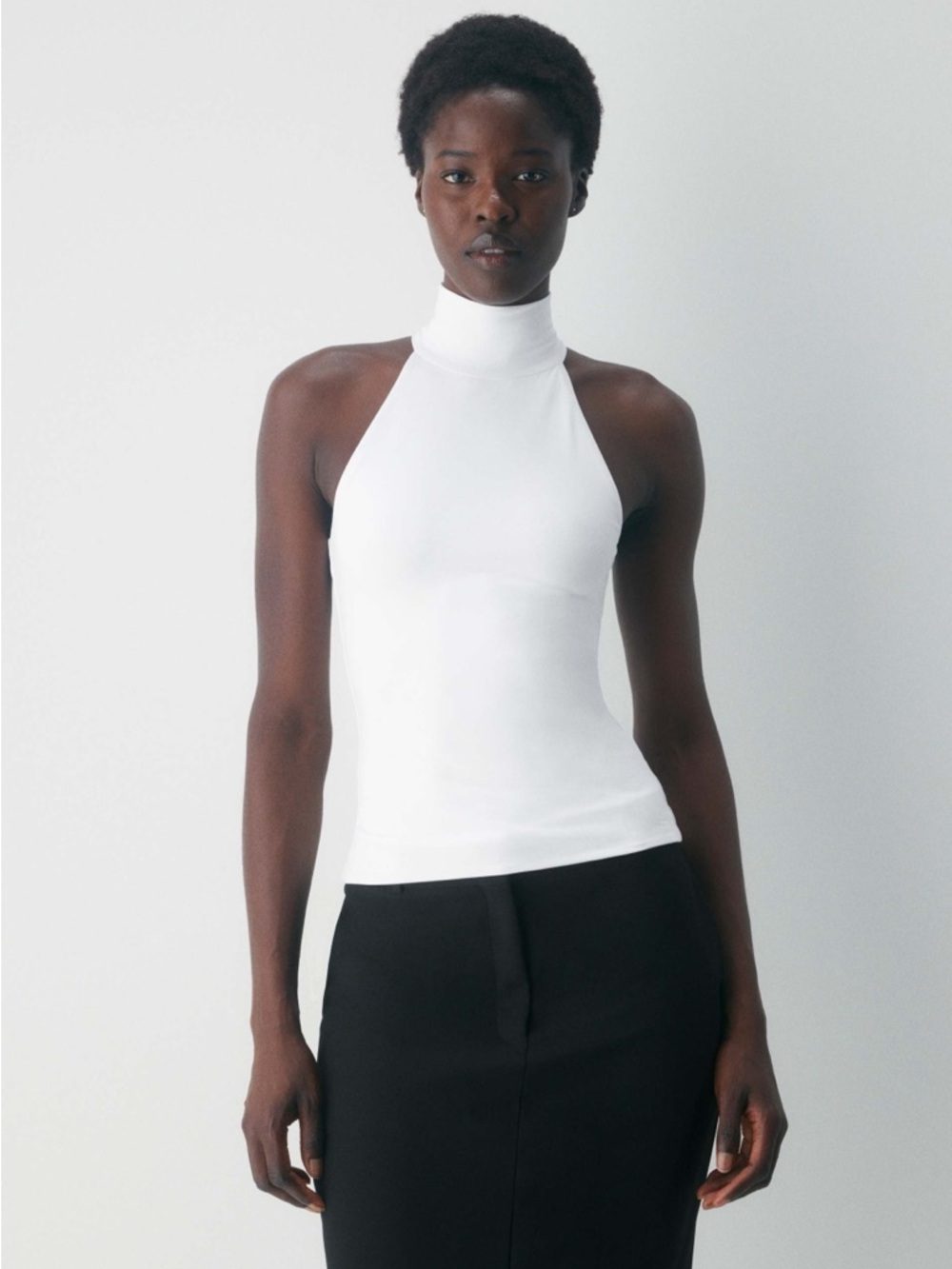 nwot Aritzia Original Contour Lychee Halter Top S